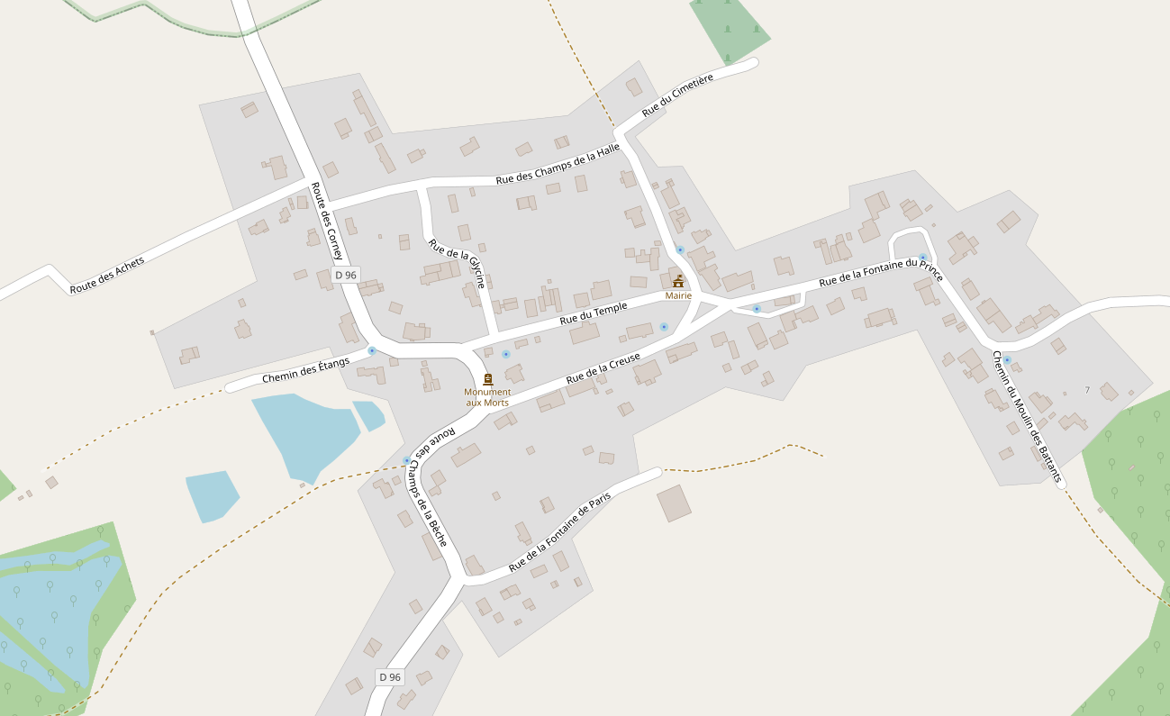 Carte du Village